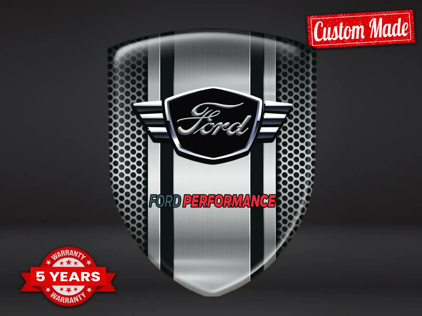 Ford Stickers Auto Édition Course Personnalisables